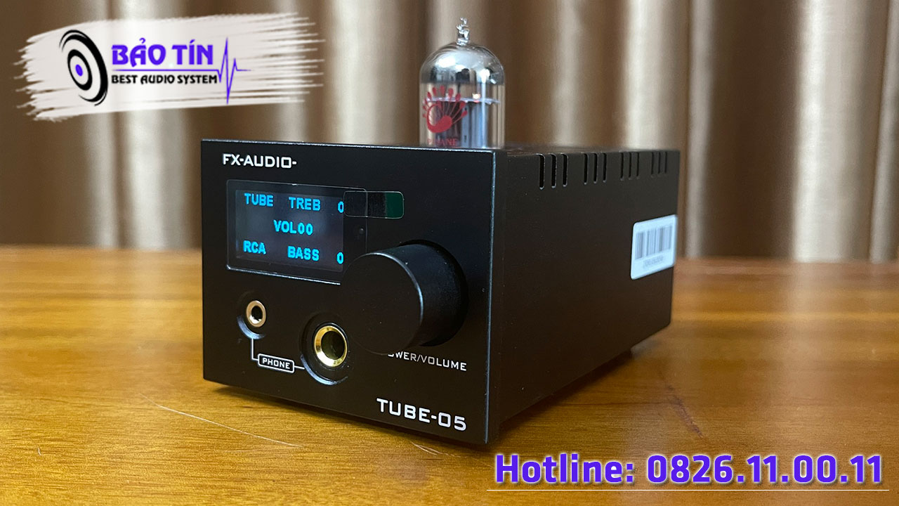 Pre đèn FX Audio Tube 05: Âm thanh ngọt ngào, chi tiết, giá thành hợp lý